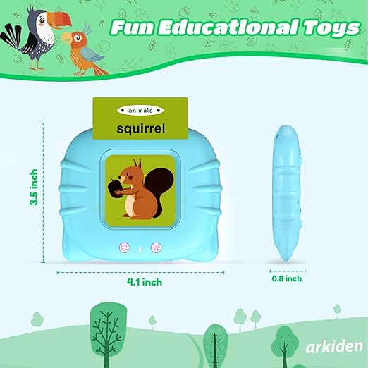 Talking Flash Cards Learning Toy with 112 Cards for Kids Ages 2–6