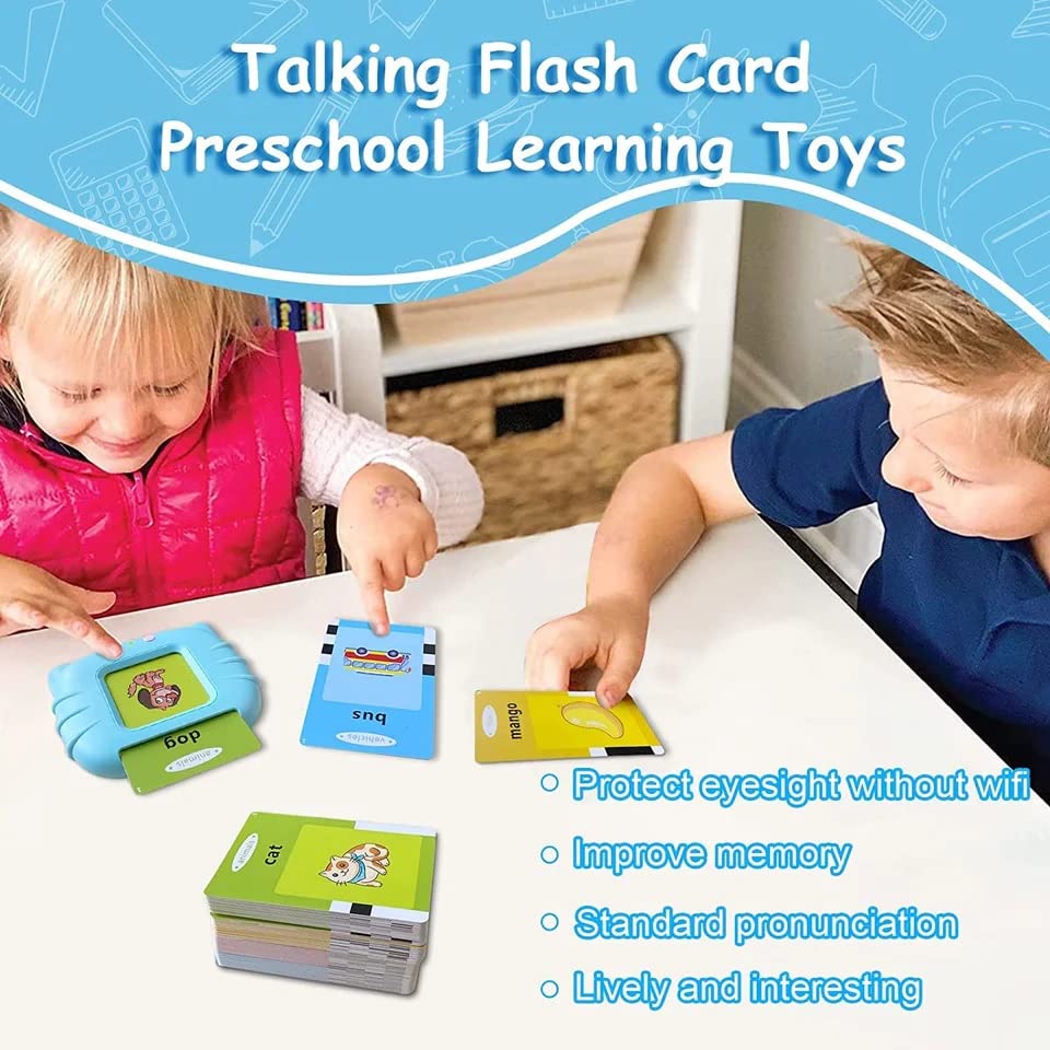 Talking Flash Cards Learning Toy with 112 Cards for Kids Ages 2–6