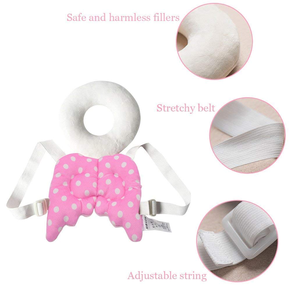 Baby Head Protector Pad | Adjustable Toddler Safety Cushion Pillow