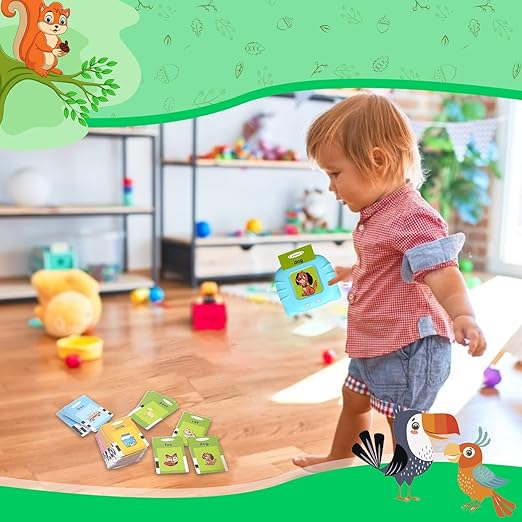 Talking Flash Cards Learning Toy with 112 Cards for Kids Ages 2–6