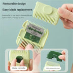 2-in-1 Hair Trimmer Razor Comb | Double-Sided Cutting & Styling Tool